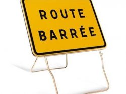 Route d’Evreux fermée du 23 au 27 avril
