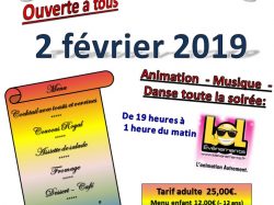 Soirée festive des Séniors Bonnevillois